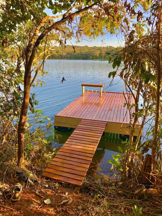 Chale Com Jacuzzi Vista Do Lago Alexania Eksteriør billede