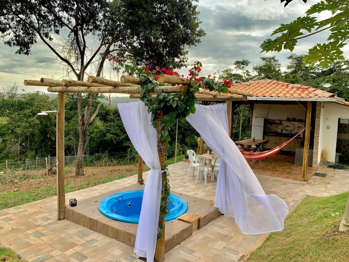 Chale Com Jacuzzi Vista Do Lago Alexania Eksteriør billede